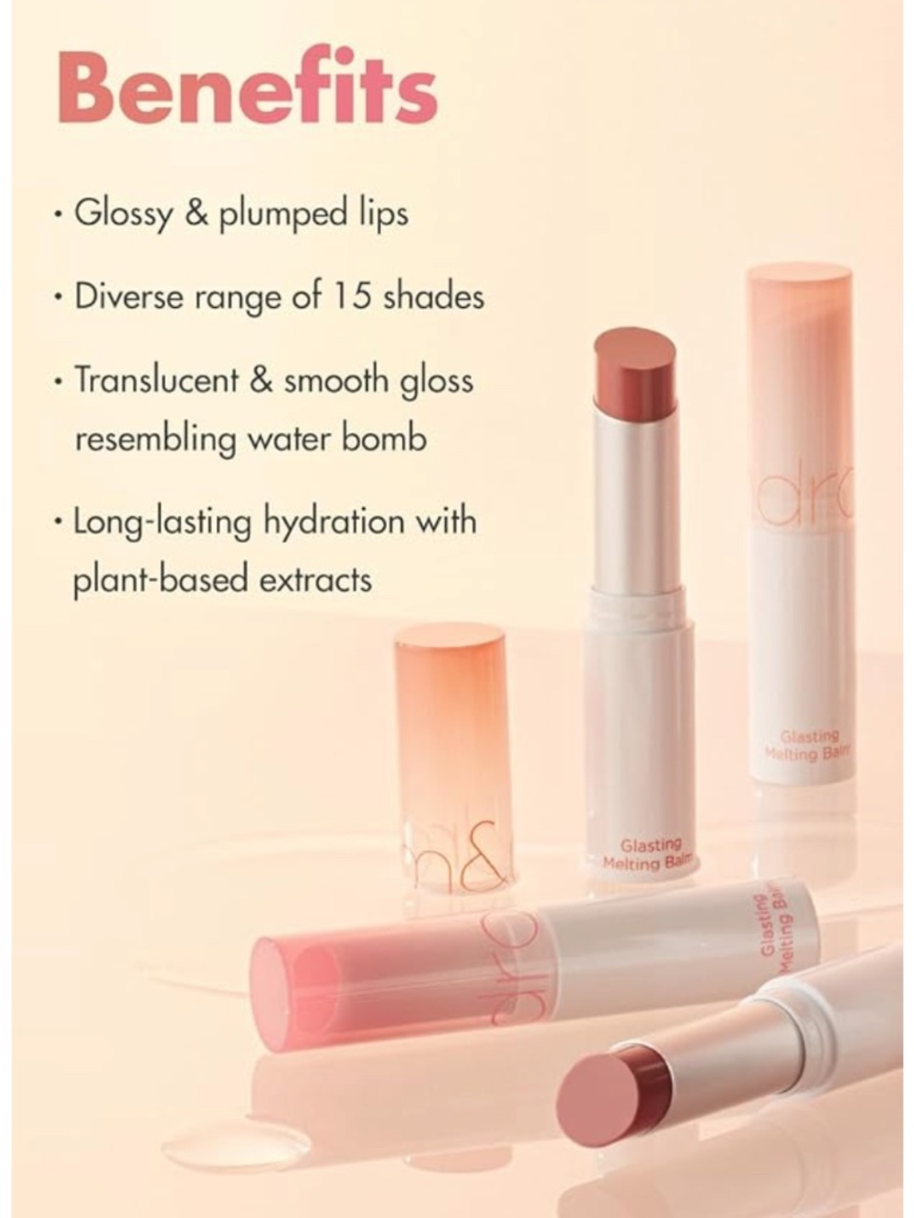 rom&nd Glasting Melting Balm in Kaya Fig K Beauty - Picture 4 of 8